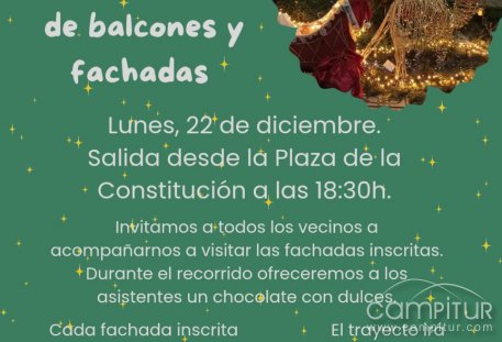 Maguilla se ilumina con el Concurso de Decoración Navideña de Balcones y Fachadas